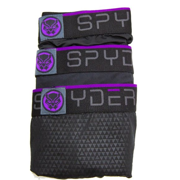 Black Panther Spyder Boxer Brief Underwear Marvel - Picture 2 of 13